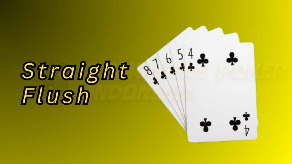 Kombinasi Kartu Poker Straight Flush