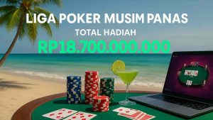 Liga Poker Musim Panas Hadiah Rp18,7 Miliar