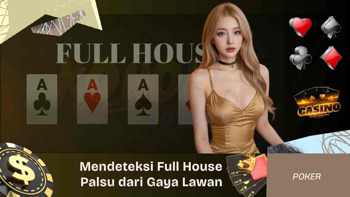 Mendeteksi Full House Palsu dari Gaya Bermain Lawan
