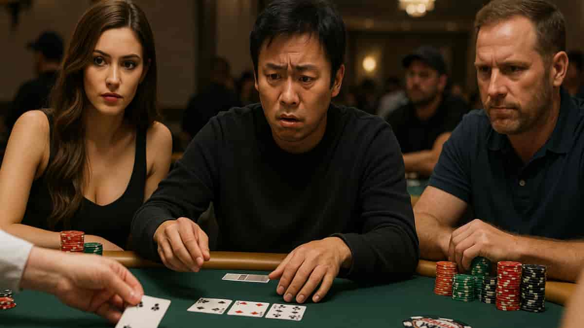 Pemain Ini Fold Kartu Menang di WSOP $50K